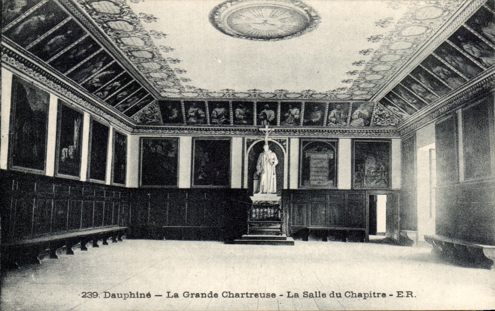 La Grande Chartreuse — La Salle du Chapitre — E.R. — n°239
