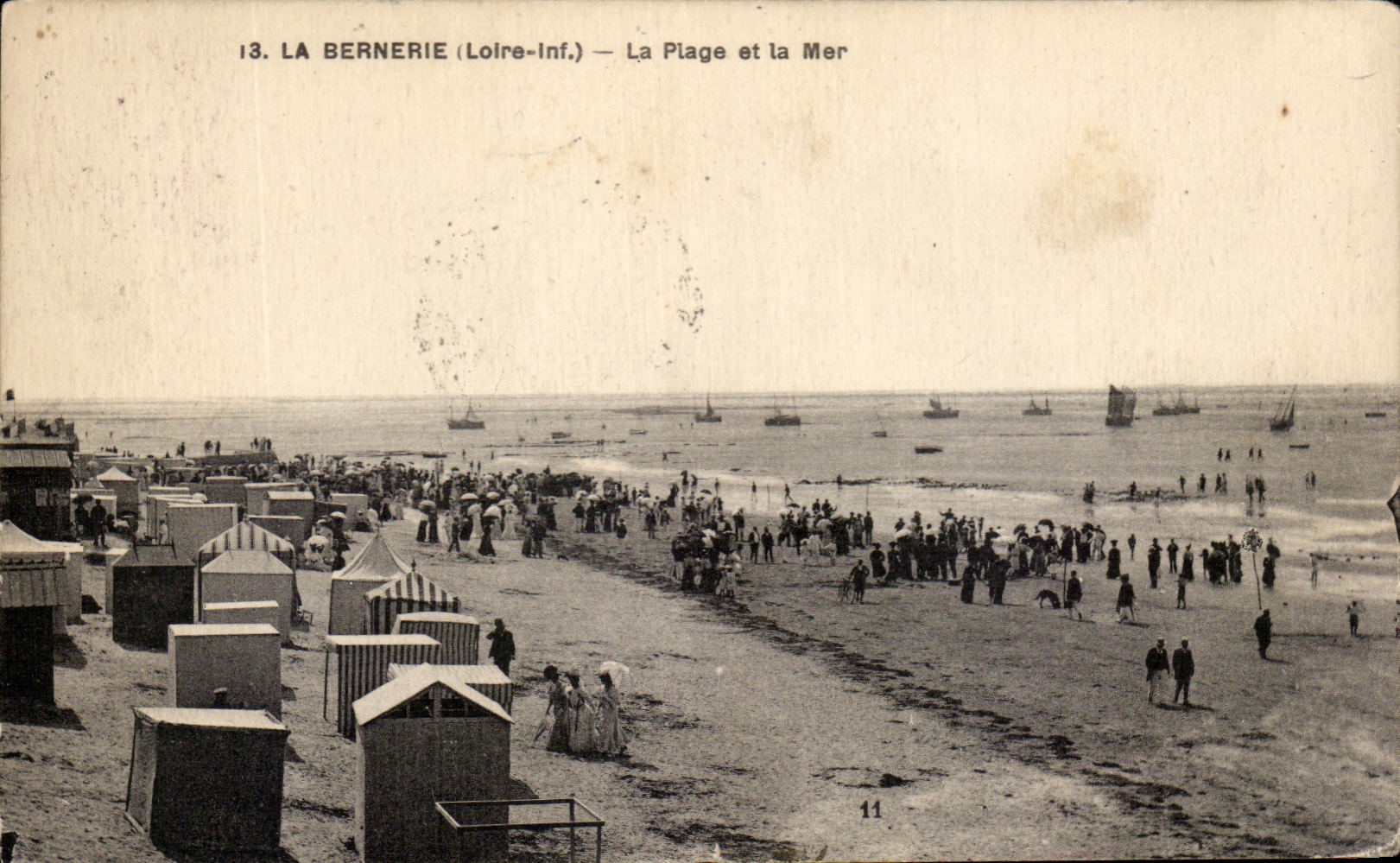 CPA La Bernerie La Plage et la Mer