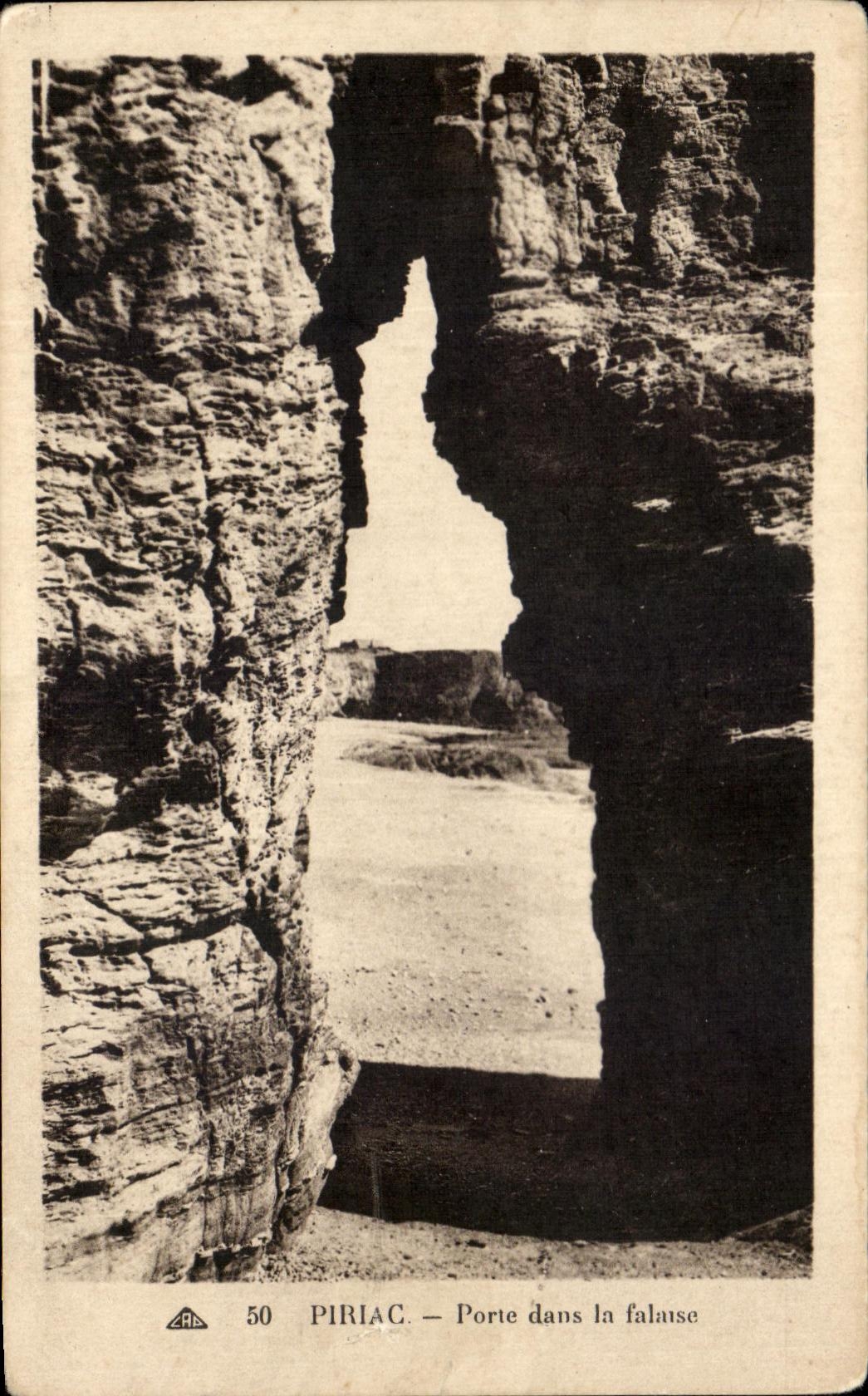 CPA Piriac Porte dans la Falaise