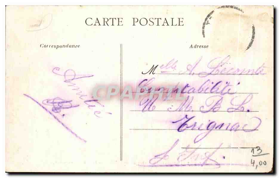 CPA Calvaire de Pontchateau Chapelle du Peterinage Autel du Bicuuhureux — Rückseite