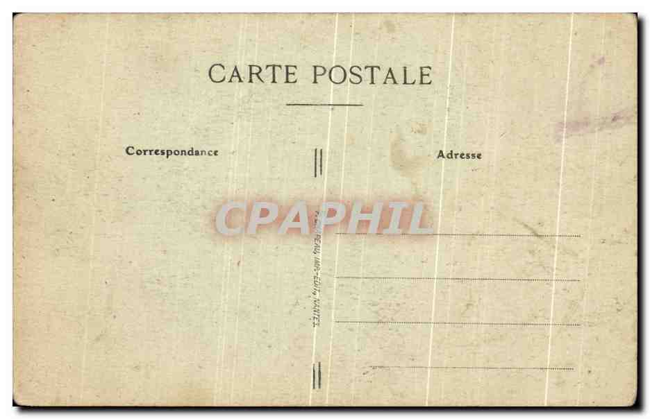 CPA Guerande Interieur de l'Eglise de Saille — Rückseite
