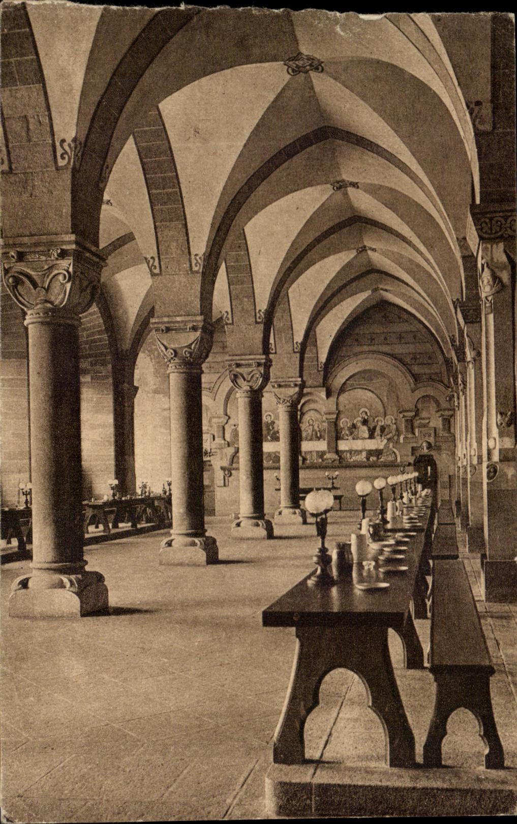 CPA Les stalles du Choeur de l'Abbaye St pierre de Solesmes Sarthe 