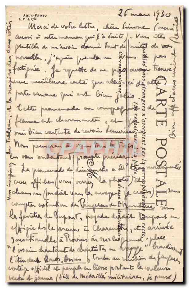 CPA Beauvais St Etienne Portail du 11eme  — Rückseite