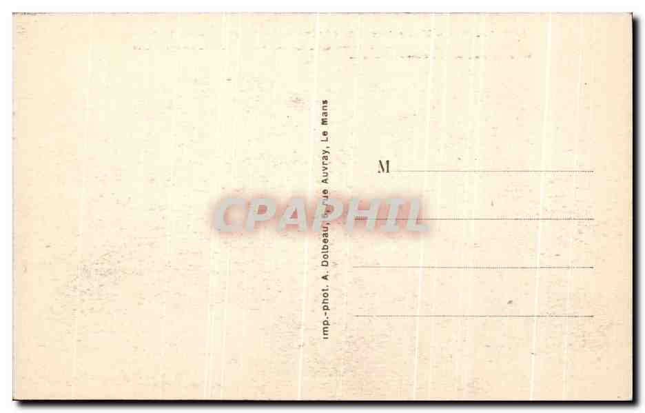 CPA Les Alpes Mancelles St Ceneri de Gere La Chapelle  — Rückseite
