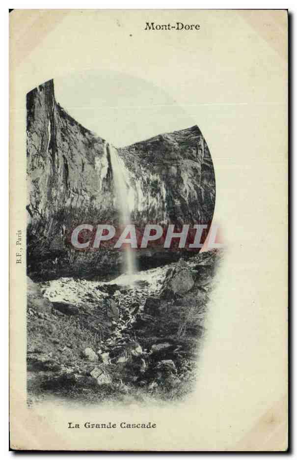 CPA Mont Dore La Grande Cascade