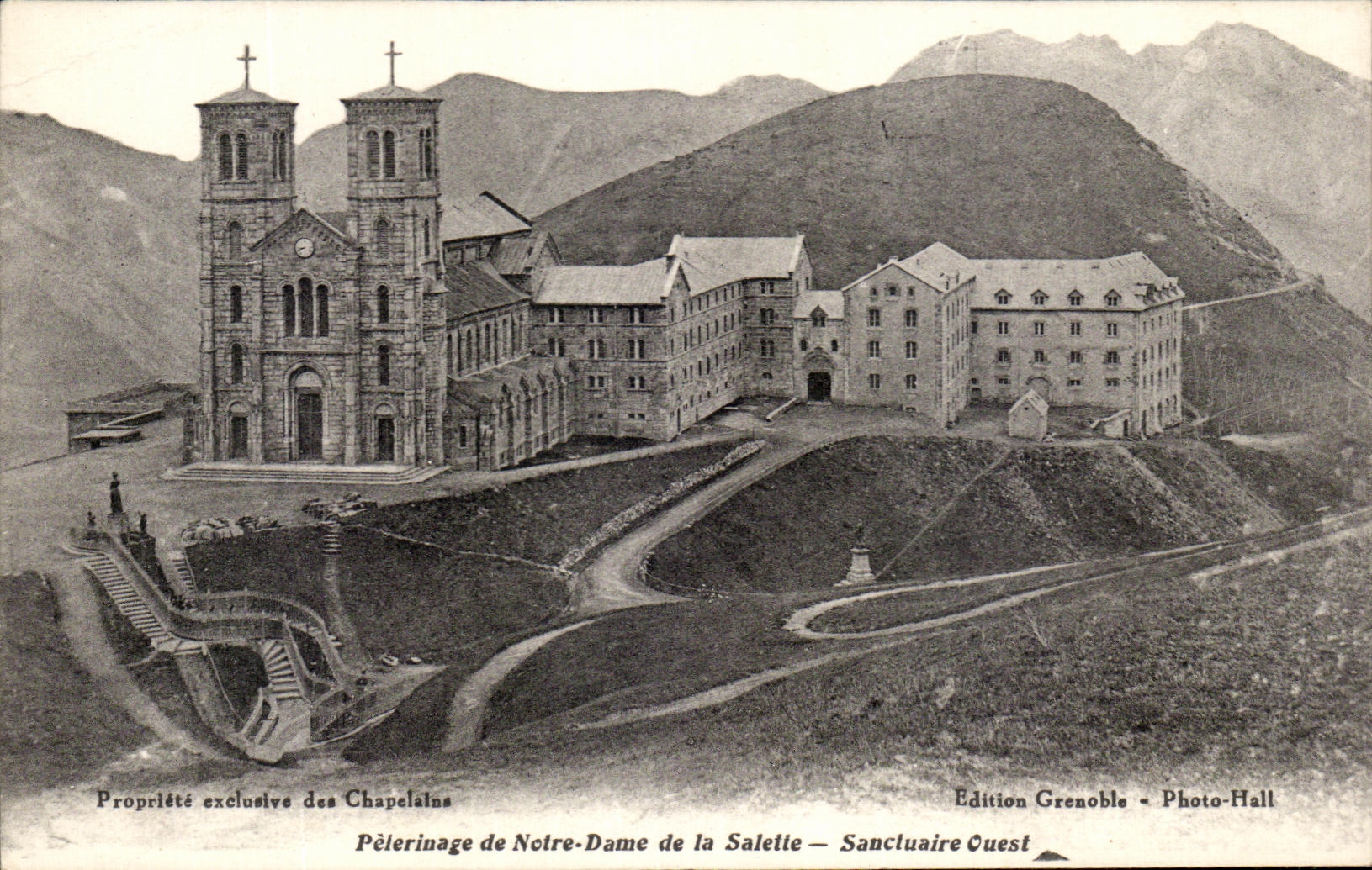Pèlerinage Notre-Dame de la Salette — Sanctuaire Ouest — Edition Grenoble - Photo-Hall