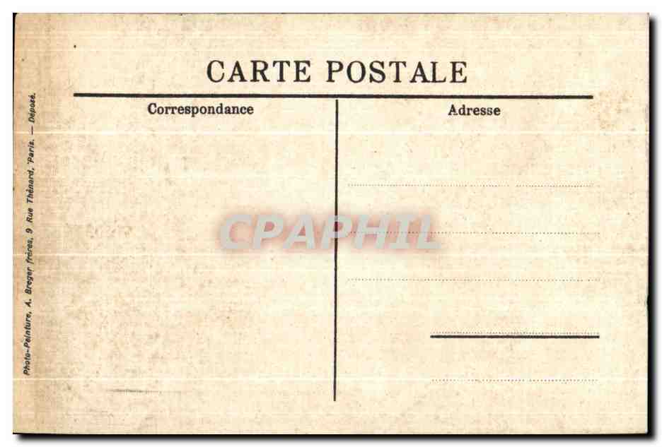 CPA Langeais Le Kiosque (carte toilee) — Rückseite