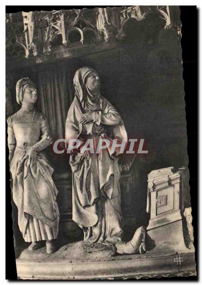 Cathédrale de Chartres — Anne reçoit la visite de l'Ange — Clôture du Chœur — XVIIe siècle