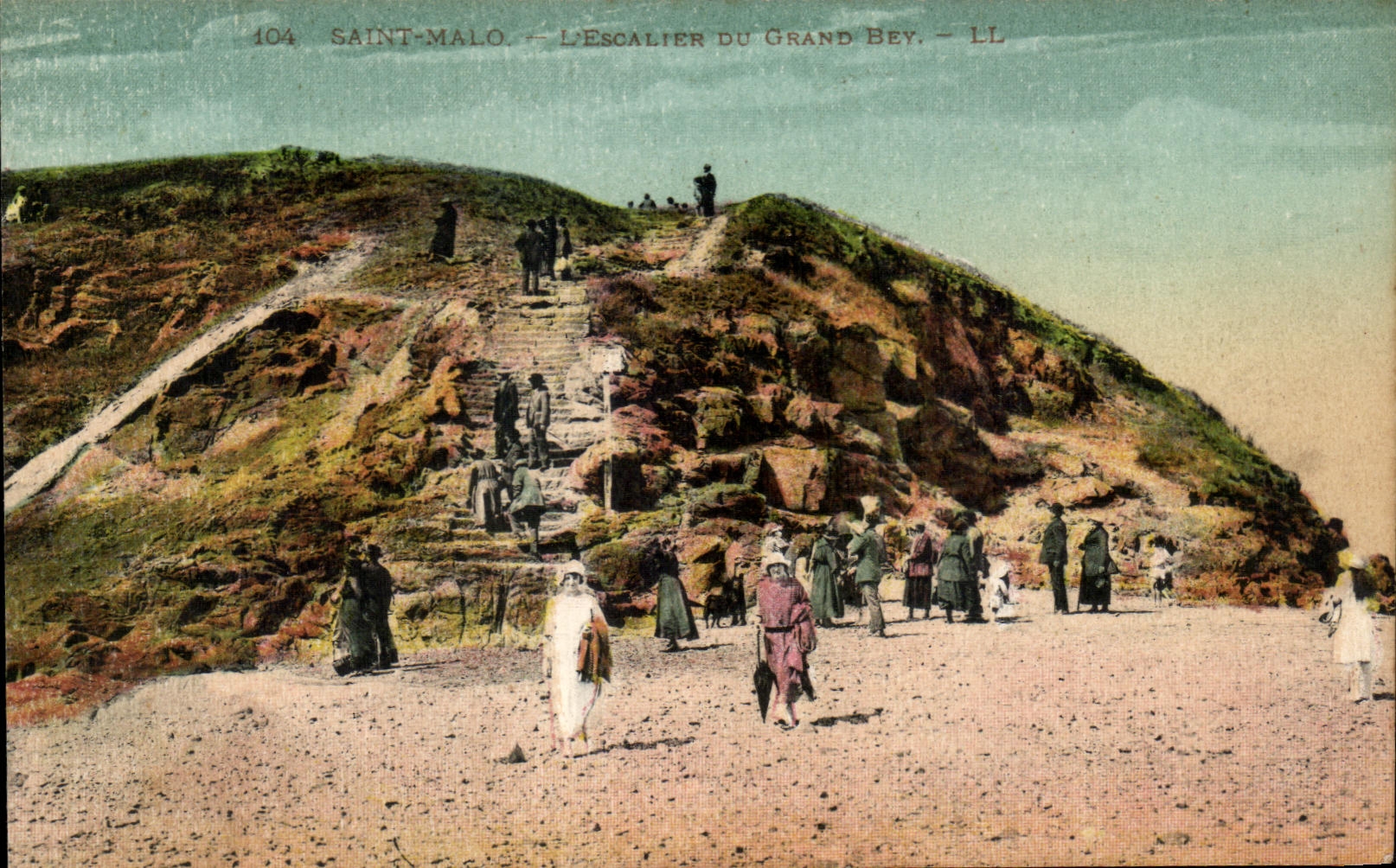 Saint-Malo — L'Escalier du Grand Bey — LL