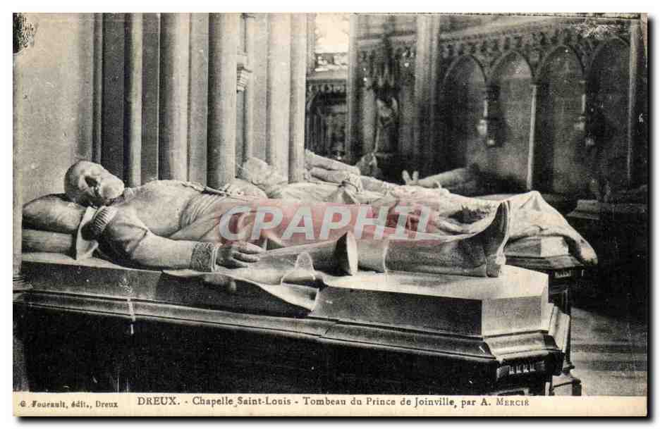 Dreux - Chapelle Saint-Louis - Tombeau du Prince de Joinville, par A. Mercier