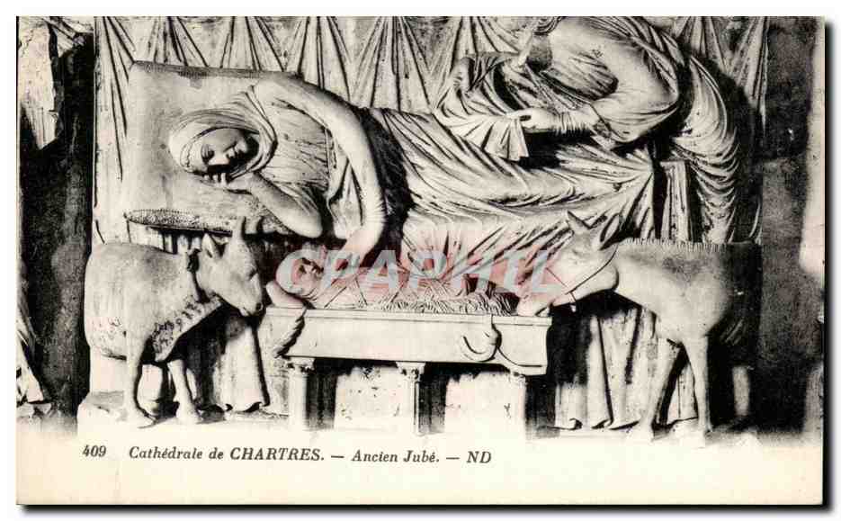 CPA Cathedrale De Chartres Ancien Jube