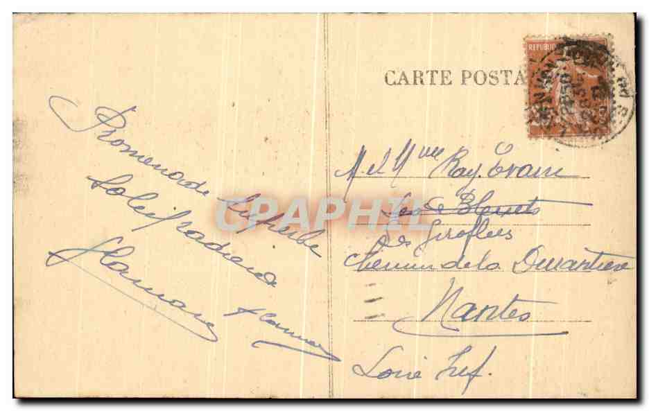 Trégastel (C.-d.-N.) — Le Tas de Crèpes et le Dé vu de la plage — Reverso