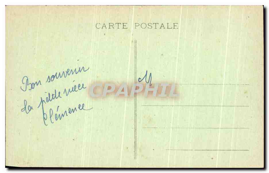 CPA La Chapele du Chene Autel Majeur de la Basilique — Rückseite