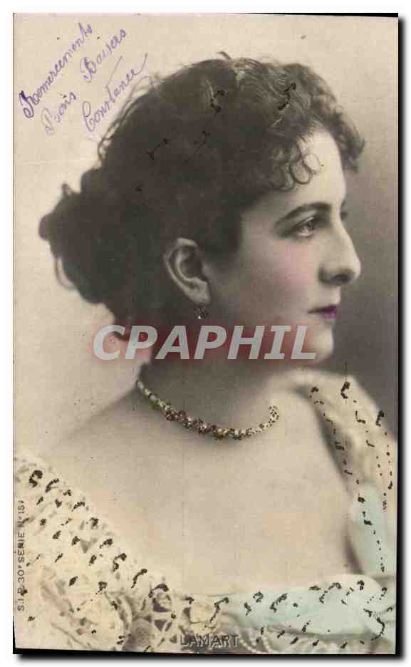 Portrait de femme — éditeur LAMART, série N°184