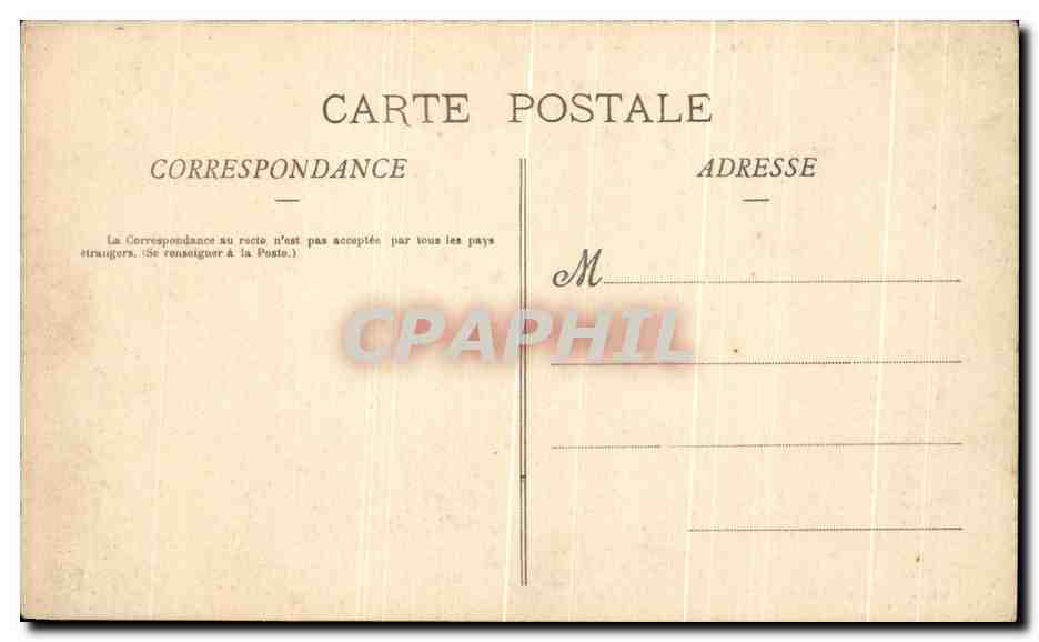 CPA Troyes Eglise Ste Madeleine Le Jube Prise de la nef — Rückseite