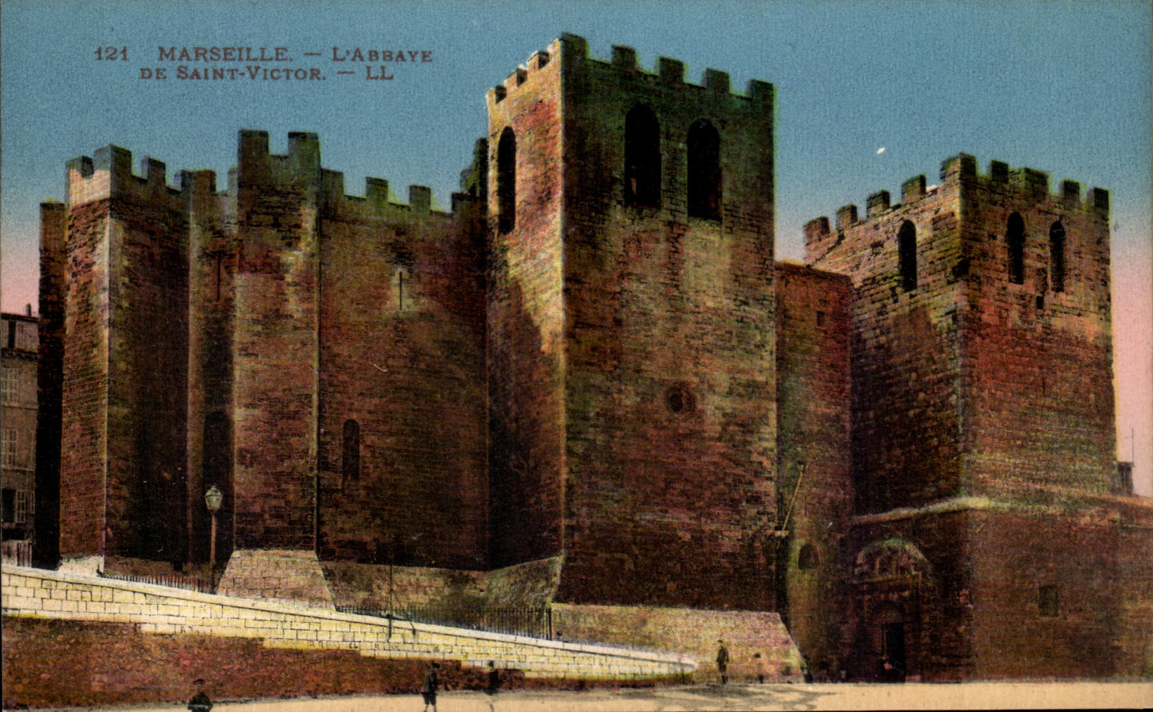 CPA Marseille L'Abbaye De Sainte Victor