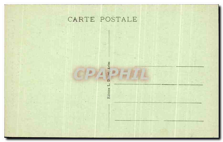 Arles — Détail du Portail de l'Église Saint-Trophime — Collection d'Art Magali — Verso