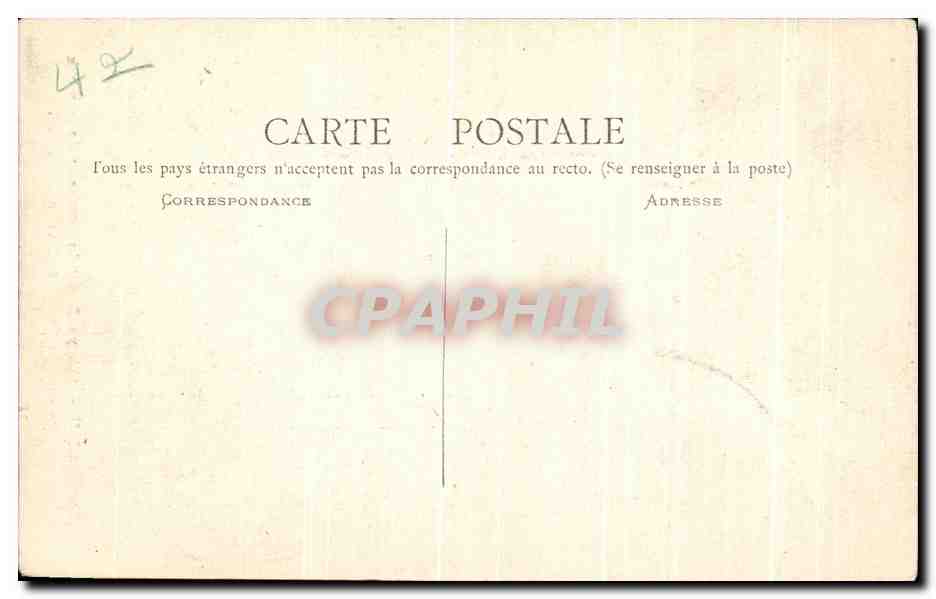 Charlieu — Abbaye. Détail du Porche et du Narthex — Édit. Vve Paris-Barriguand — Reverso