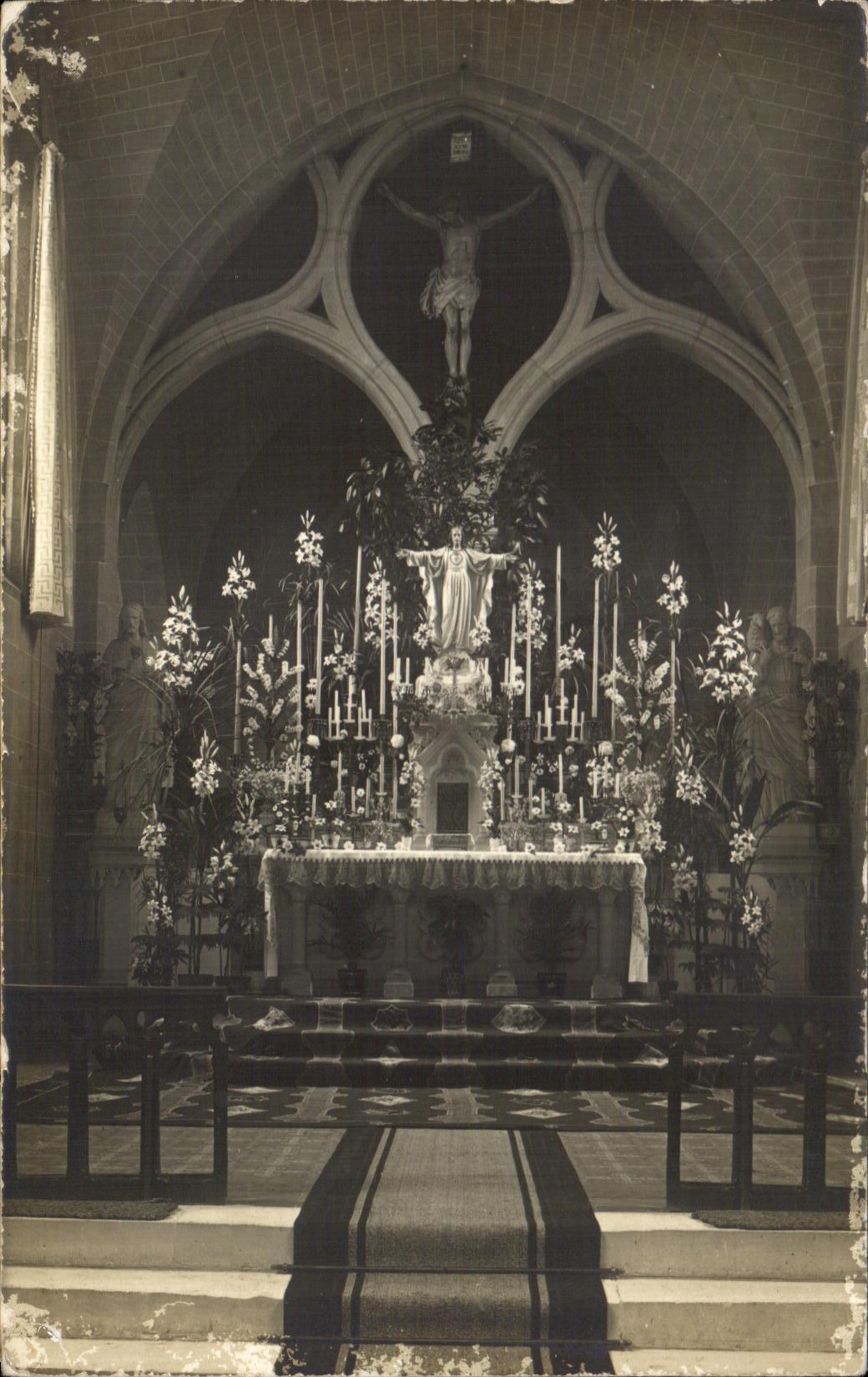 CARTE PHOTO Orleans Chapelle Bon Pasteur 