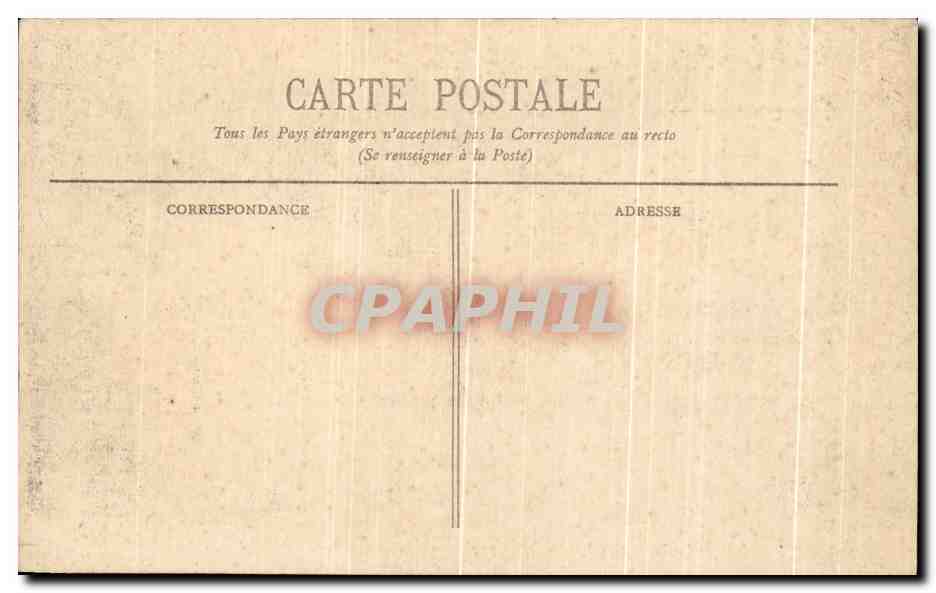 Bordeaux - La Place Gambetta - BR 777 - Éditeur Christofle — Rückseite
