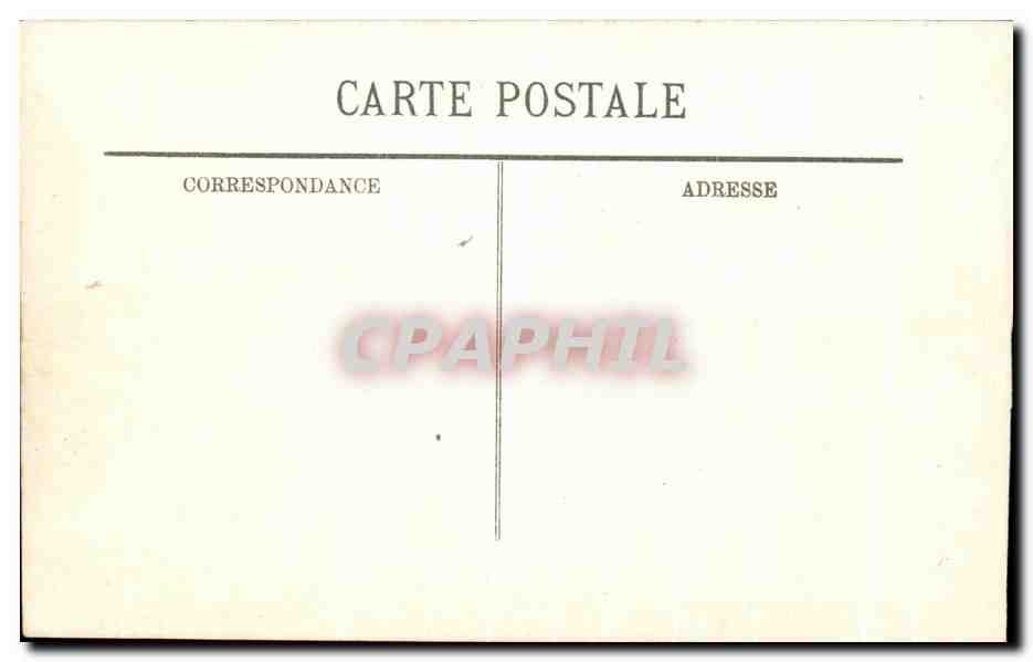CPA Concarneau La VIlle Close Vue du passage — Rückseite