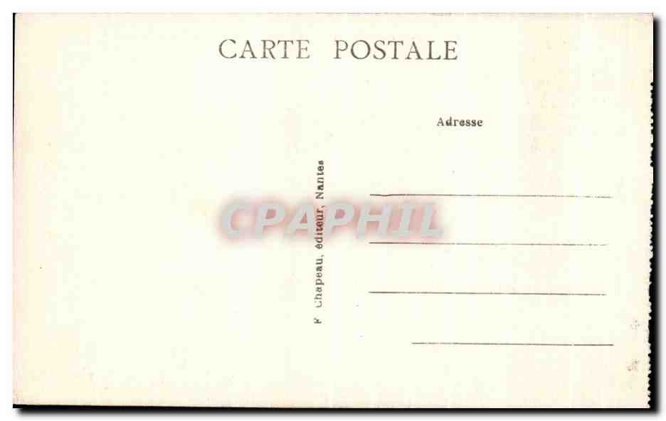 CPA Pornic Devant La Cote A La Noeveillard Bateaux — Rückseite