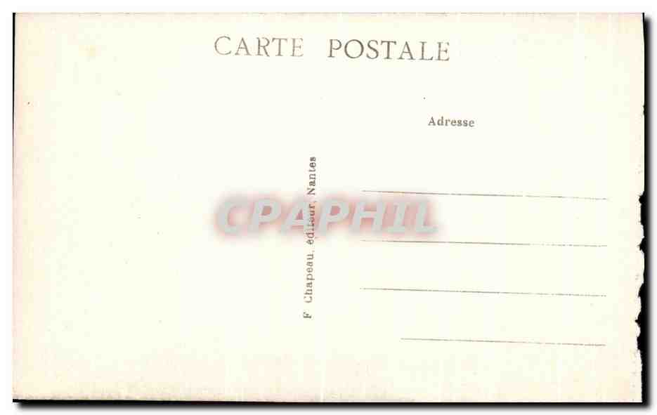 CPA Pornic Plage De La Noeveillard — Rückseite