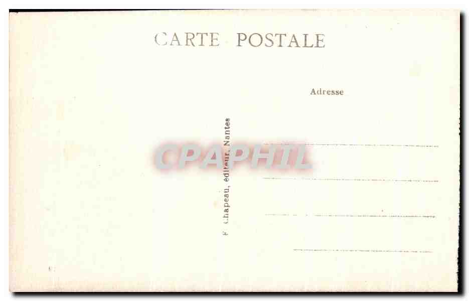 CPA Pornic La Corniche Pres La Noeveillard — Rückseite