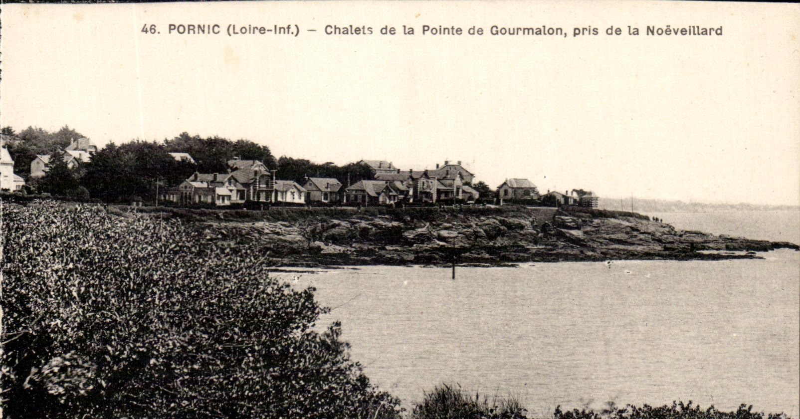 CPA Pornic Chalets De La Pointe De Gourmalon Pris De La Noeveillard