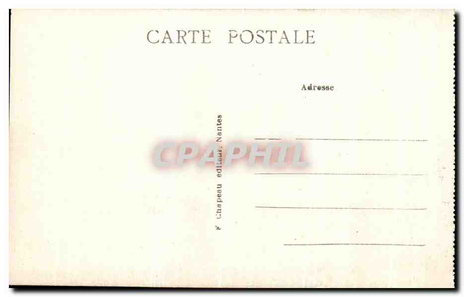 CPA Pornic Le Chateau Pris De Gourmalon — Rückseite