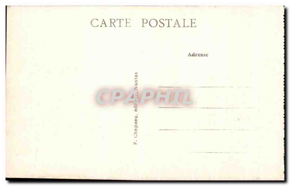 CPA Pornic Cote De La Birochere Les Cheminees — Rückseite