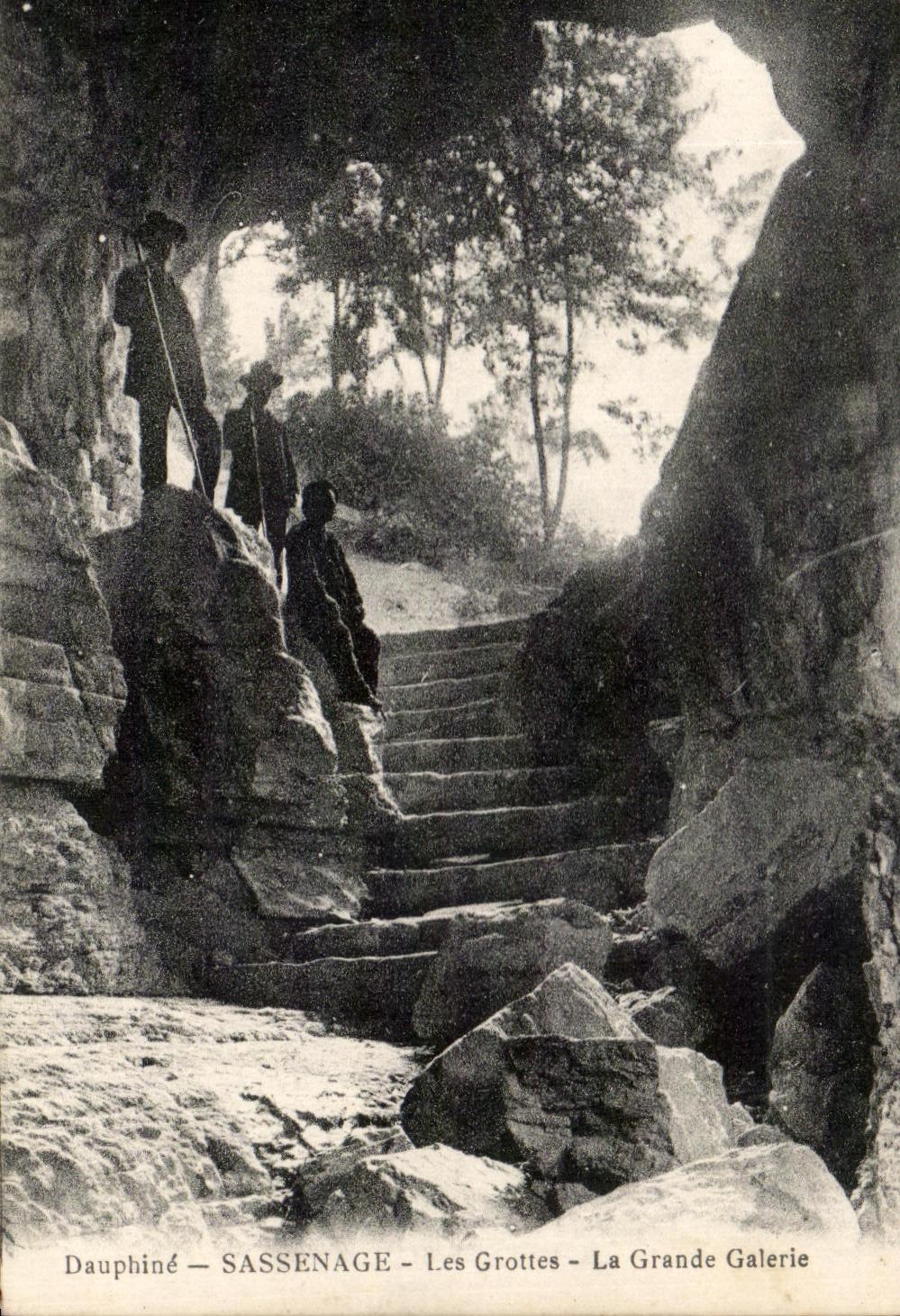 Dauphiné - Sassenage - Les Grottes - La Grande Galerie