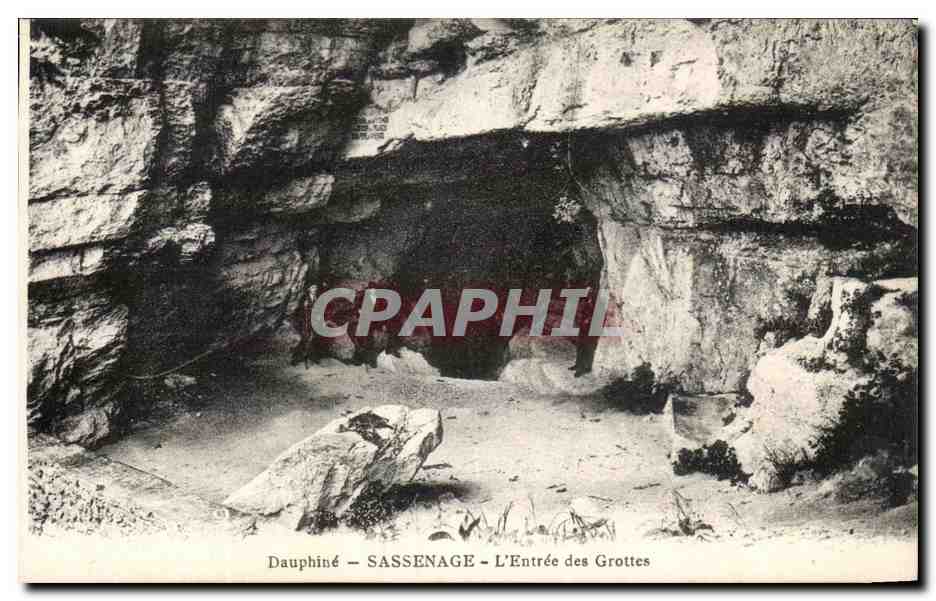 Dauphiné - Sassenage - L'Entrée des Grottes