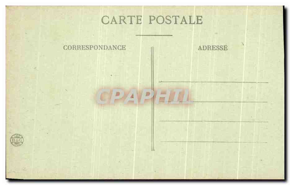 Dauphiné — Sassenage — La Grotte carrée et la Passerelle — Rückseite