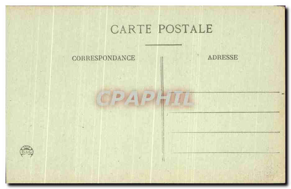 Dauphiné - Sassenage - La Cascade du Parisien — éditeur B&G — Rückseite
