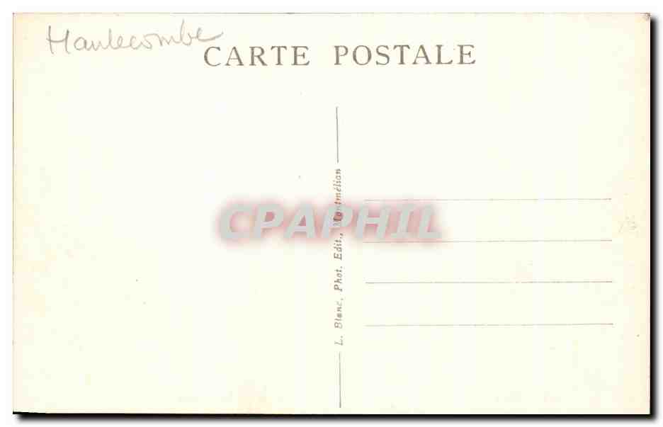 CPA Savoie Tourisme Aix les bains Royale Abbaye d'Hautecombe sur de lac du Bourget — Verso