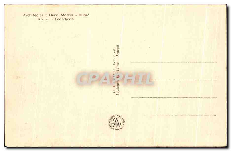 CPA Paris D'Attractions La Vieille France Danses Sur La Place Du Village Exposition internationale 1937 — Verso