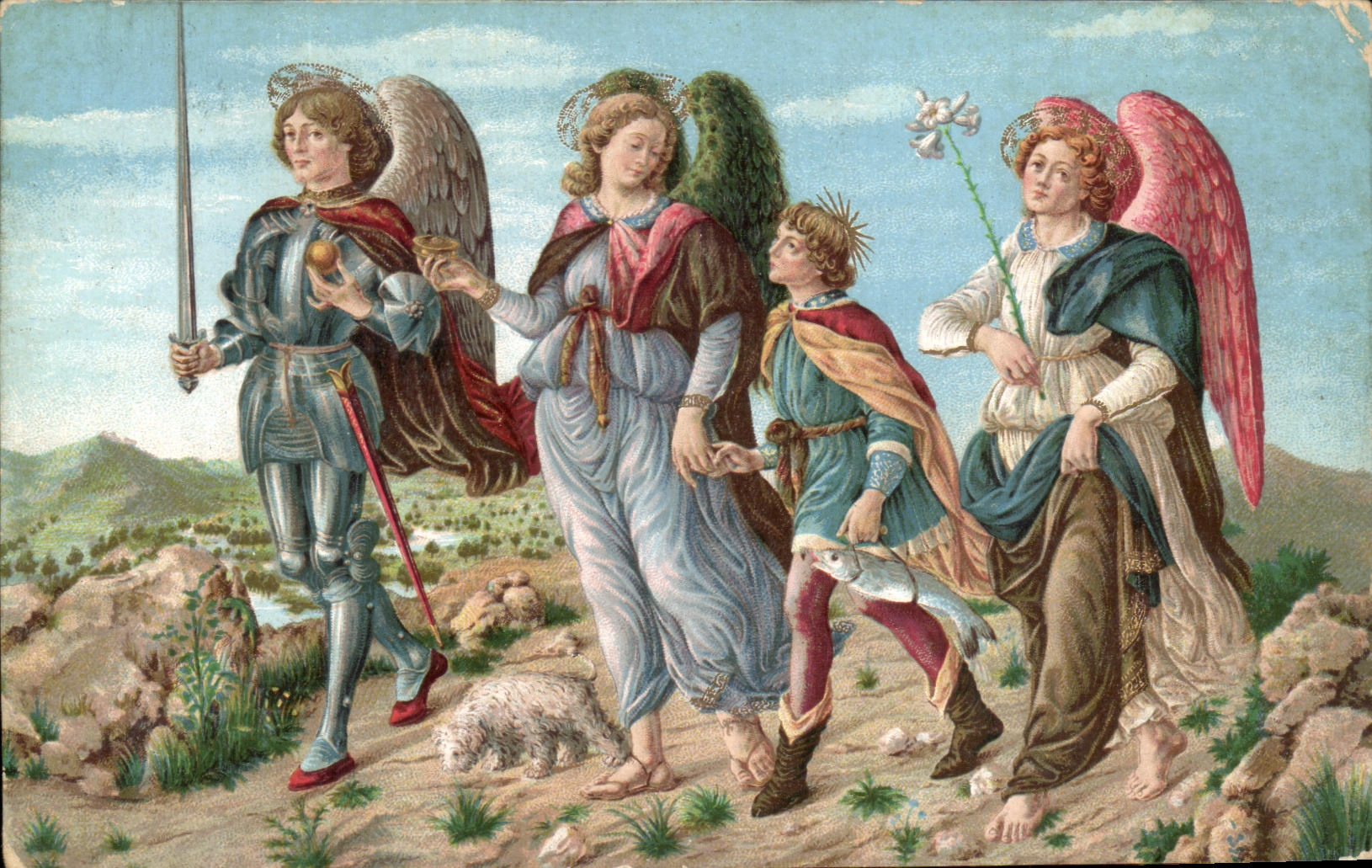 CPA Anges Boticelli