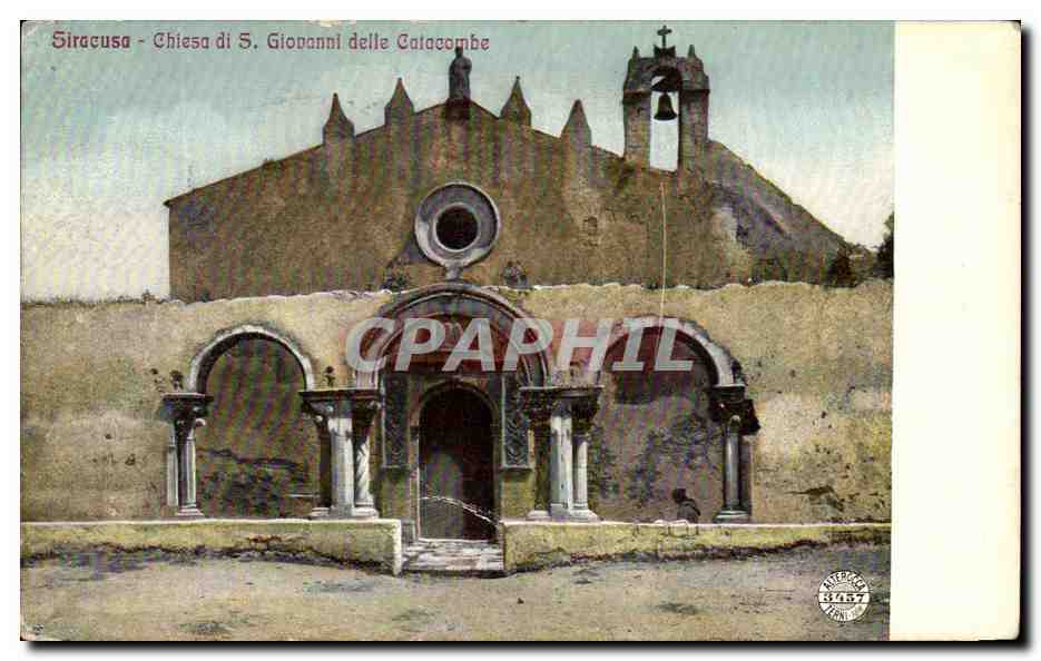 CPA Siracusa Chiesa Giovanni Delle Calacombe