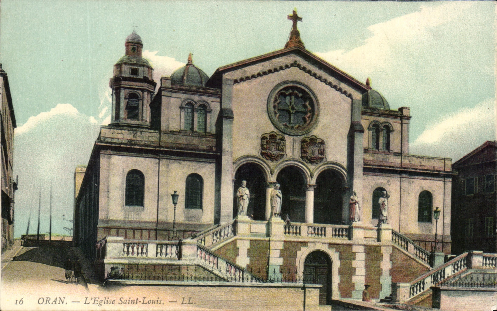 CPA Oran L'Eglise Saint Louis algerie 
