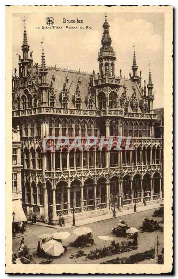 CPA Bruxelles La Grand Place Masion Du Rol