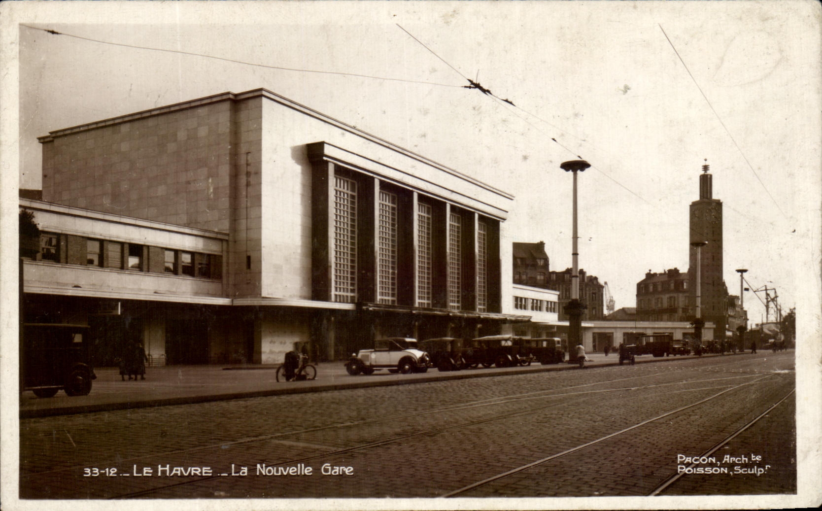 CPA Le Havre La Nouvelle Gare