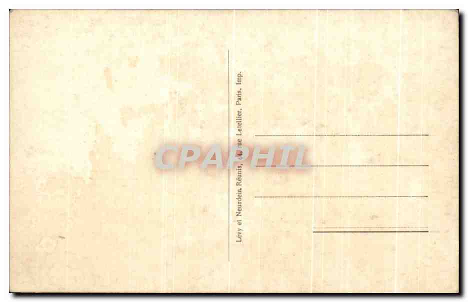 Vézelay - Basilique de la Madeleine - Portail du Narthex. Tympan. ND. — Rückseite