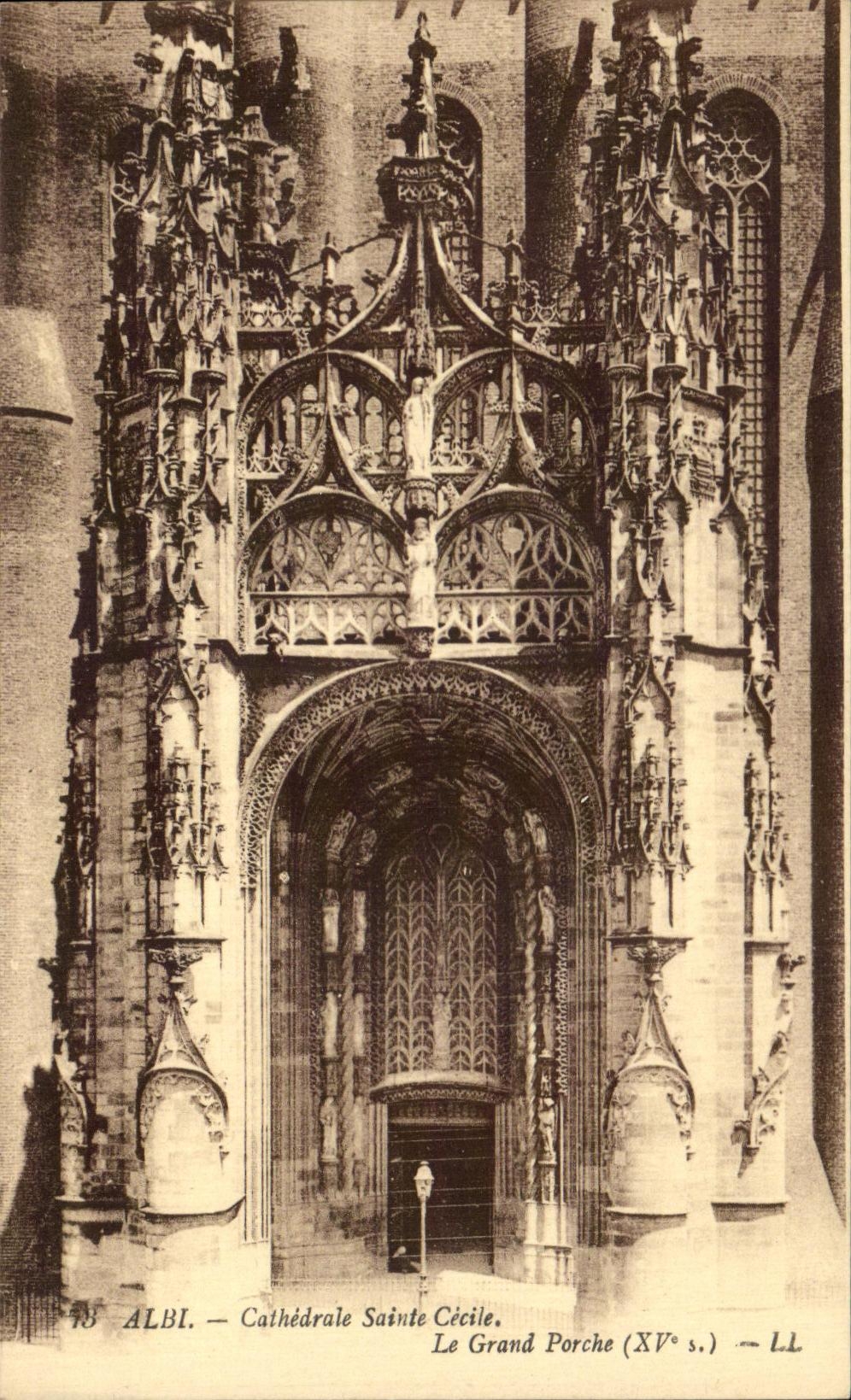Albi — Kathedrale Sainte-Cécile, Der Große Portal (15. Jahrhundert) — L.L.