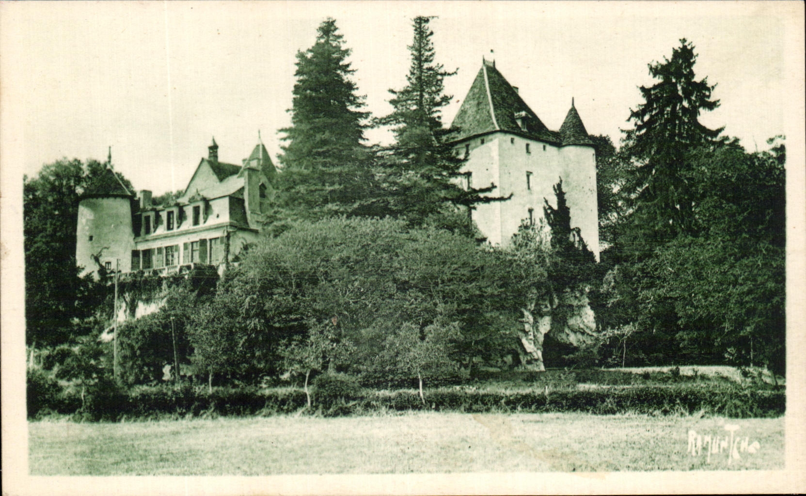 CPA Chateau de Jutreau Saint Pierre de Maille 