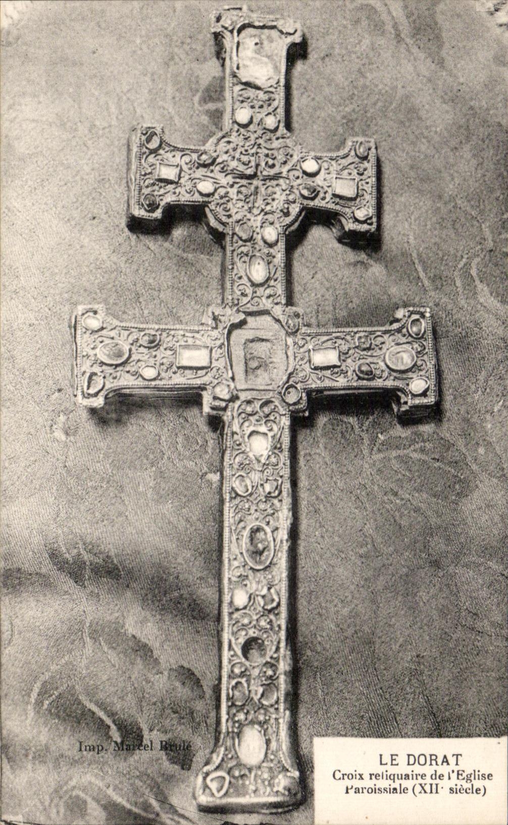 CPA Le Dorat Croix Reliquaire De l'Eglise Paroissiale