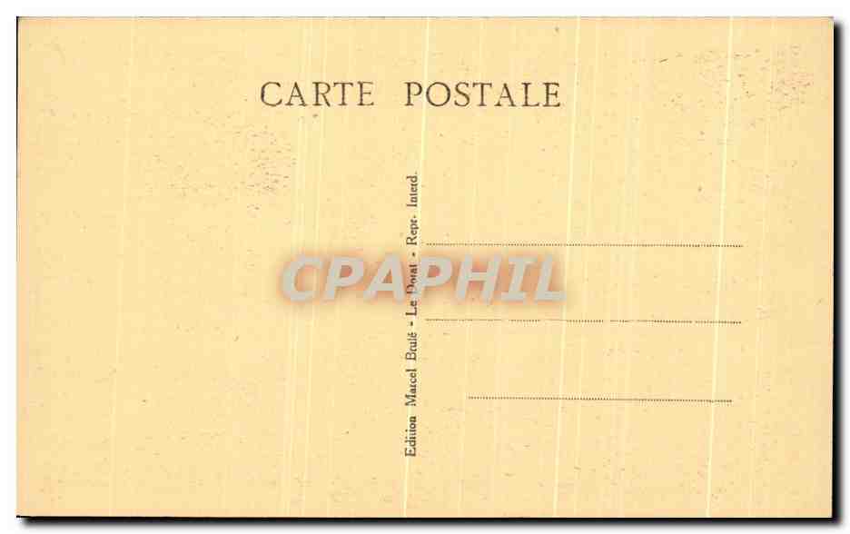 CPA Le Dorat Le Grand Portail — Back