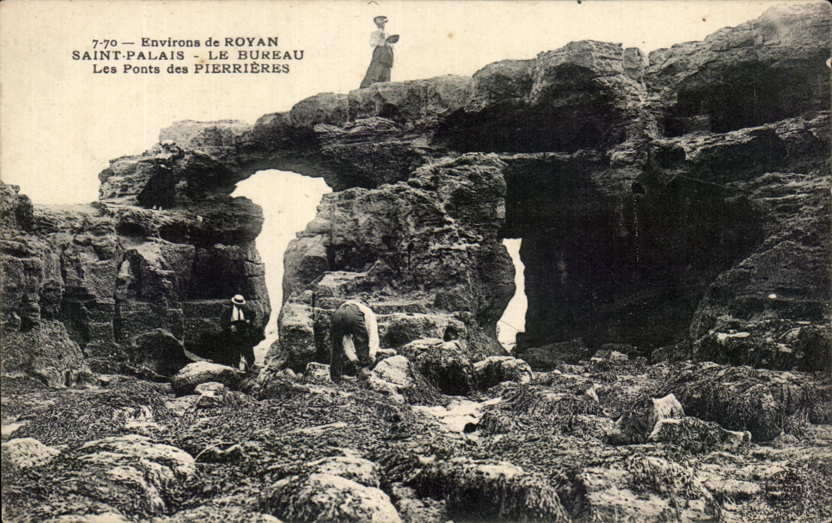 Les Ponts des Pierrières — Environs de Royan — Saint-Palais — Le Bureau — n°7-70