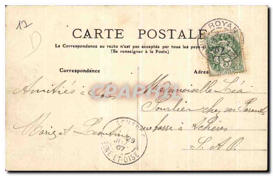 Les Ponts des Pierrières — Environs de Royan — Saint-Palais — Le Bureau — n°7-70 — Reverso