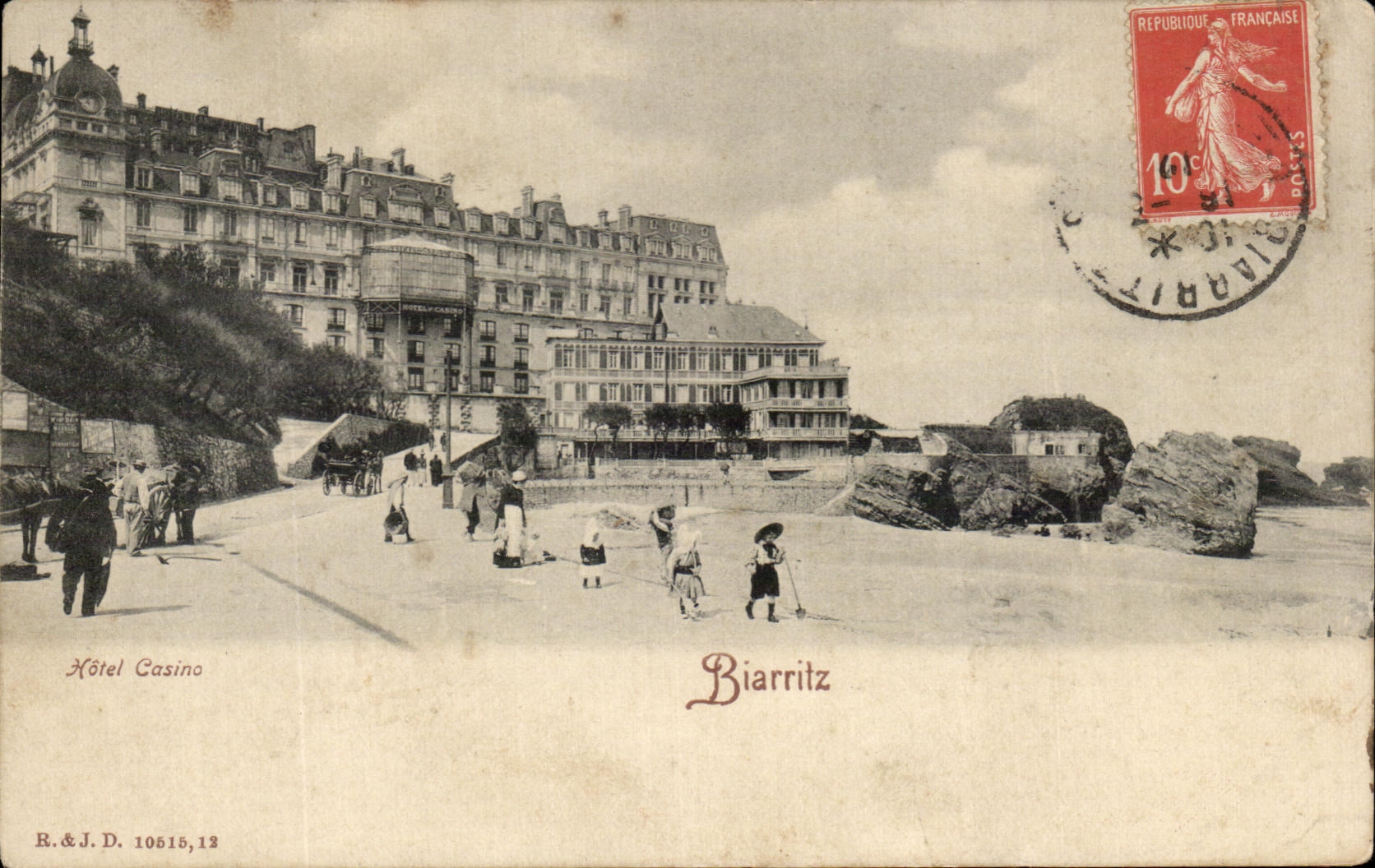 CPA Biarritz Hotel casino